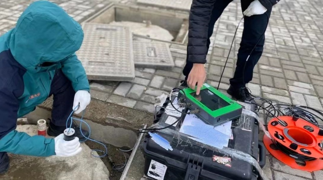 PST旁孔透射波法,PST旁孔透射波测试,寂仔构筑物下桩长,寂仔构筑物下桩身齐全性,水听器探头,水听器